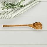 Naturally Med Olive Wood Corner Spoon/Spatula