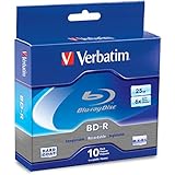 Verbatim BD-R 25GB 6X with Branded Surface - 10pk Spindle Box 97238