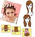 Flexible Foam Sponge Pillow Soft Hair Curler Rollers - 18 Pack. For wavy, tight, spiral curls for thick & thin hair.
