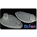 Dr. Foot Thong Sandal Flip Flop Gel Toe Guards Insert Forefoot Protector Cushion – 2 Pairs