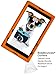 Bobj Rugged Case for Lenovo Tab 4 8 inch only TB-8504F or TB-8504X (NOT for TB-8304F or Plus Model TB-8704) - BobjGear Custom Fit - Patented Venting - BobjBounces Kid Friendly (Outrageous Orange)