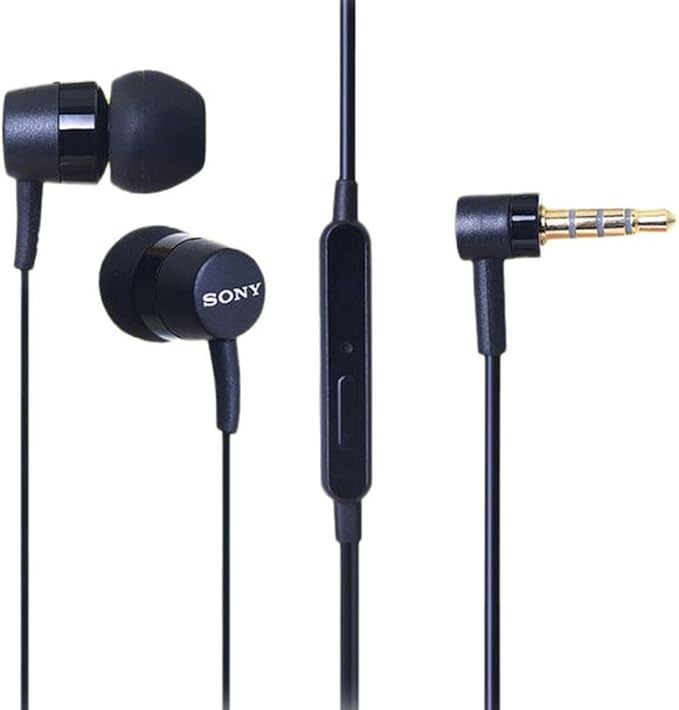 sony earphones with hole