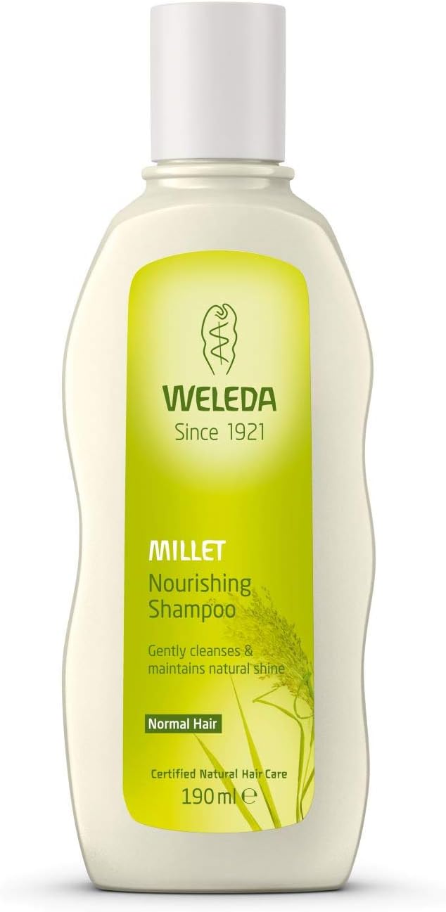 Weleda Millet Nourishing Shampoo 190ml, WELMILW35, 190 ml (Pack of 1)