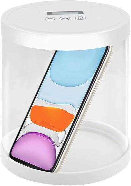 Amazon Co Jp Xinhengchen 携帯電話中毒を防止および制御する 子供と大人のための面白い 多目的時限ロックボックス 携帯刑務所 携帯電話刑務所 過度の喫煙を防ぐ White 15cm 18cm 家電 カメラ