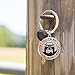 Wrenches & Bones Key Chain for Jeep Enthusiasts - Don't Follow Me You Won't Make It Great Advice and Gift Idea For Any Jeep Owner! Built by for Jeep Wrangler Accessories Enthusiasts