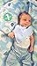 ALVABABY Bandana Bibs for Boys and Girls 4 Pack of Super Absorbent Baby Gift Sets KSD03