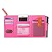 Multi-function Colorful Auto Car Visor Vehicle Sun Visor Storage/Tissue Bag Holder A09-4-012(pink)