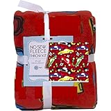 Cars No-Sew Throw Anti-Pill Fleece Fabric Kit