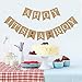 Famoby AHOY It's A BOY Anchor Banner for Baby Shower Party Decorations