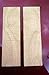 Alder Knife Scales / Gun Grips. 1 Set.