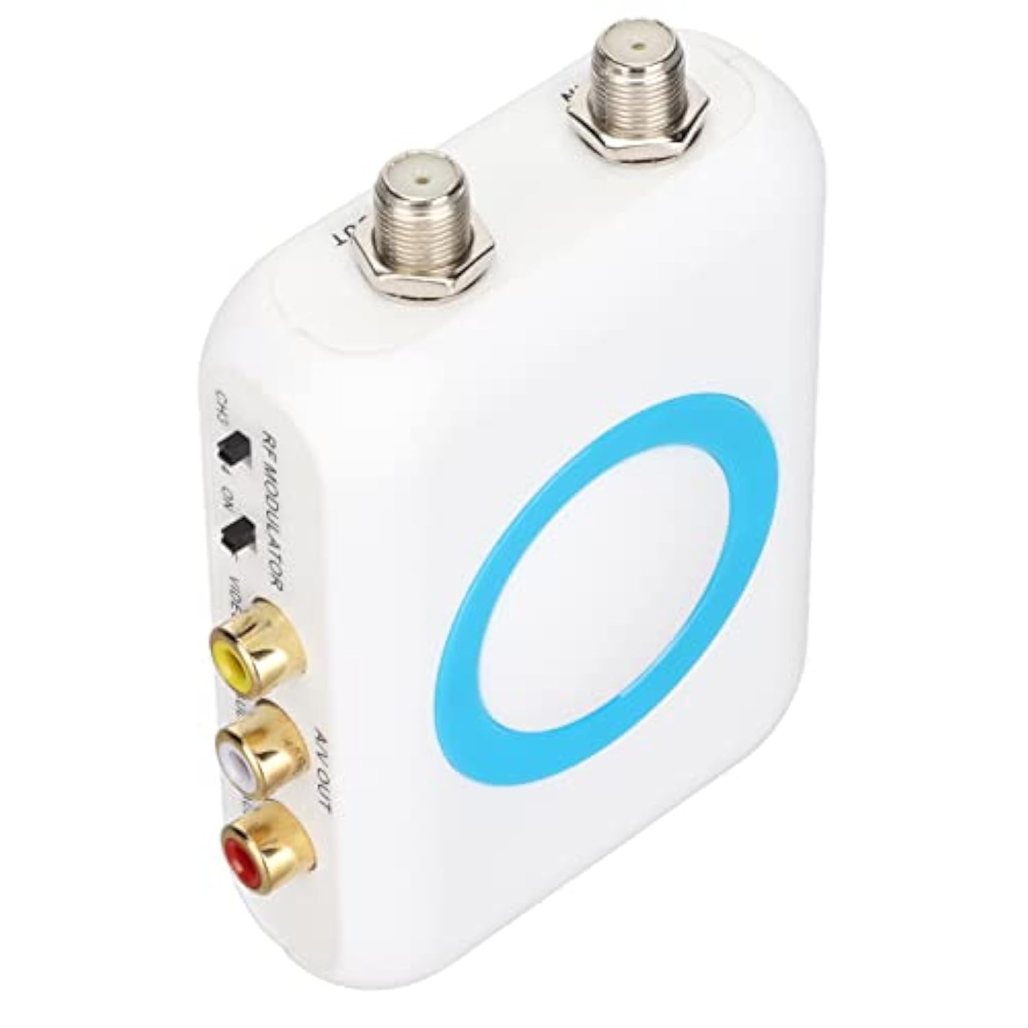 KIMISS HDM66 HD Modulator - Supports PAL/NTSC, to RF, HDMI to AV & RF Output