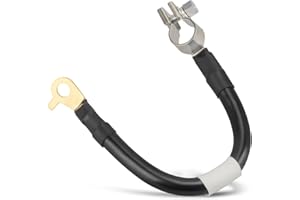 Hulyxayfave 32600-SDB-A00 Negative Battery Ground Cable Fit for Honda Accord 2003-2007, Pure Copper Battery Replacement Cables, Negative Side Terminal Battery Cable