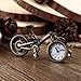 Youyoupifa Bicycle Bronze Vintage Alloy Keychain Keychain Quartz watches (Unisex)