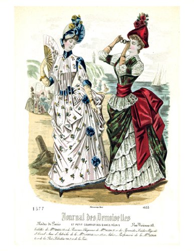 Fashion Plates Of The 1880s 104 Full Color Gowns On 29 Pages Judy M Johnson Amazon Com Books