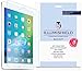 iLLumiShield - Apple iPad Air 2 Screen Protector (2014) (6th Generation) with HD Blue Light UV Filter and Lifetime Replacement Warranty / Premium High Definition Clear Film / Reduces Eye Fatigue and Eye Strain - Anti- Fingerprint / Anti-Bubble / Anti-Bacterial Shield - [1-Pack] Retail Packaging (6th Gen)