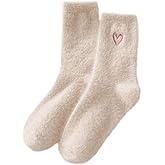 Women's Fuzzy Socks - Cozy, Fluffy and Luxurious Soft Sleep Socks - Warm Slipper Socks - 1 pair