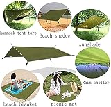Keyohome 3m x 3m Camping Hammock Rain Fly Tarp Waterproof Shelter view 7