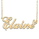 RONKAHSHOW Elaine Custom Pendant Name Necklace