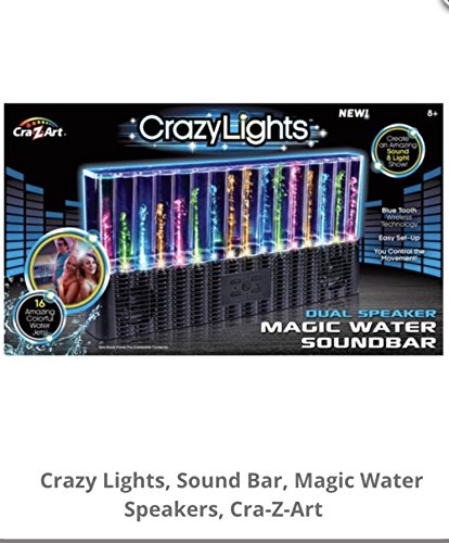 crazy lights magic water speakers