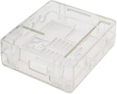 Rouku Estuche de Abs Color Negro/Transparente para Raspberry Pi Modelo 3 A + (Plus) D Estuche de Abs para Modelo Raspberry Pi