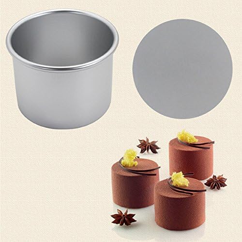 1 piece 4 Round Extra Deep Chiffon Cake Mold Nonstick Aluminum Baking Form Metal Cake Pan Wholesale Kitchen Bakeware Mold For Baking