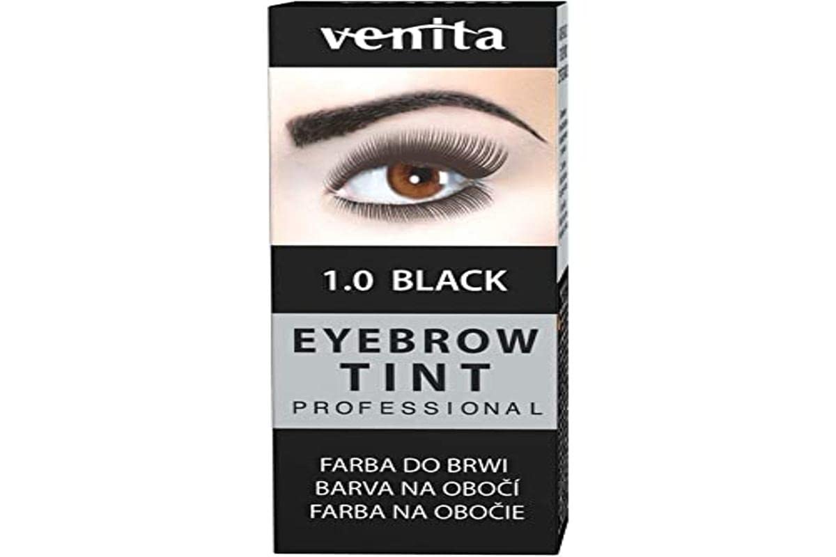 Venita Professional Eyebrow Tint 1.0 Black 15ml