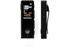 Jaswill Lavalier Digital Voice Recorder, Professional Recording Device, Easy to use, one Button to Turn on Automatic Recording, Easy to Operate, with Password Lock, Suitable for All scenarios (32G)