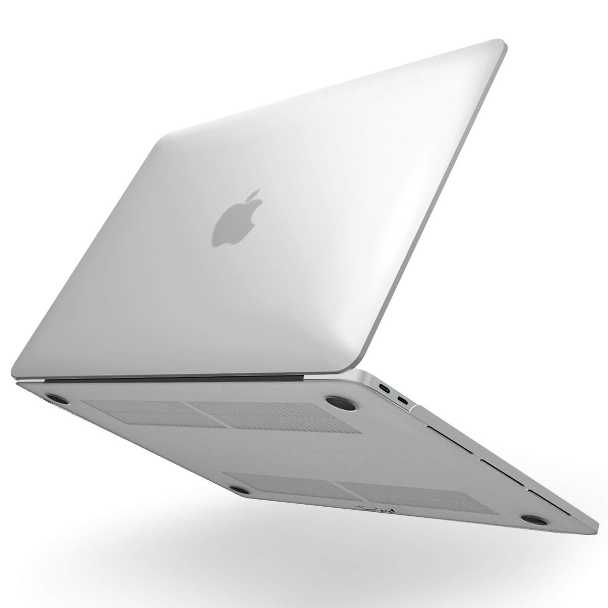 MS factory MacBook Matte Hard Shell Computer Case, Computer Cover, RMC Original Color for Apple MacBook, Air/Pro/Retina 11 12 13 15 16 inches, RMC-MBP15C-MCL, clear white