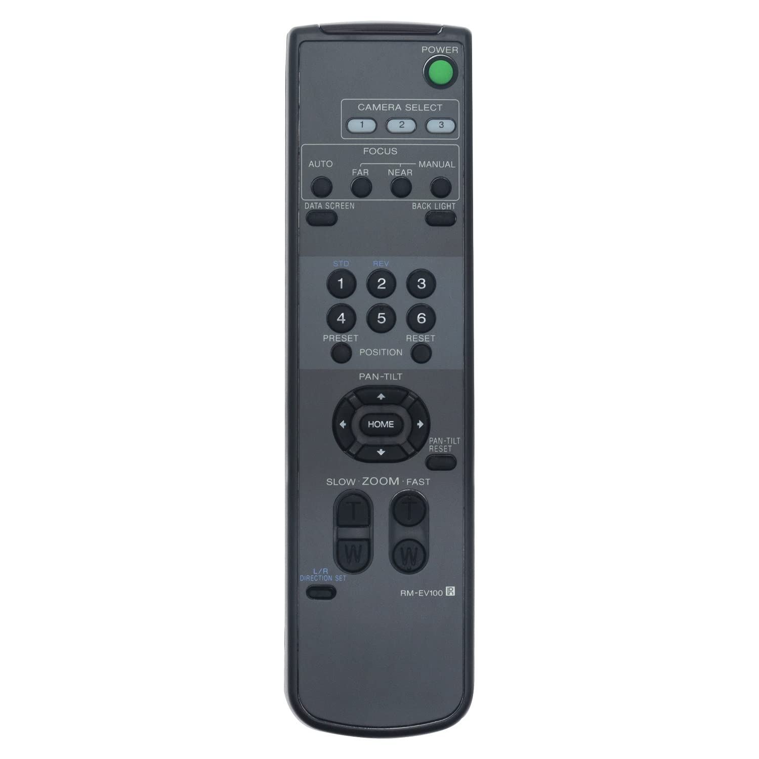 RM-EV100 VINABTY Replacement Remote Control Fit for Sony PTZ Camera EVI-D100 EVI-D70 EVI-D30 BRC-300 BRC-H300 BRC-H700 BRC-Z700 BRC-Z330 SNC-RZ30 EVI-HD1 EVI-HD7