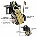 Progrip 198010 Truck Rack Tie Down Top Loader Strap with J-Hooks and Adapter: Black Coated, 8' x 1 1/2