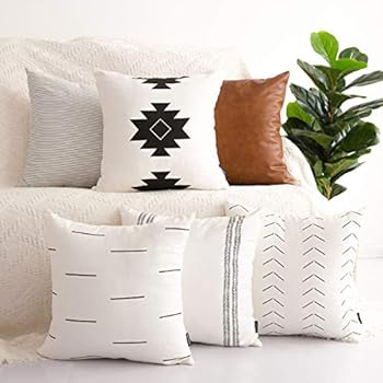 Amazon Com Homfiner Decorative Throw Pillow Covers For Couch Set