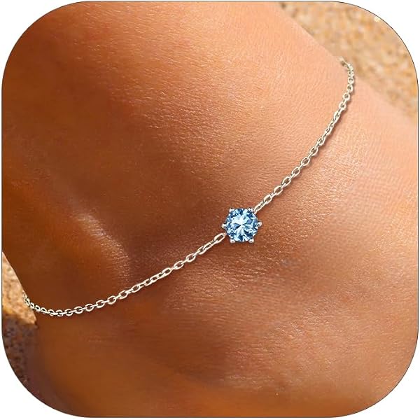 Tobilleras plata 925 ajustables