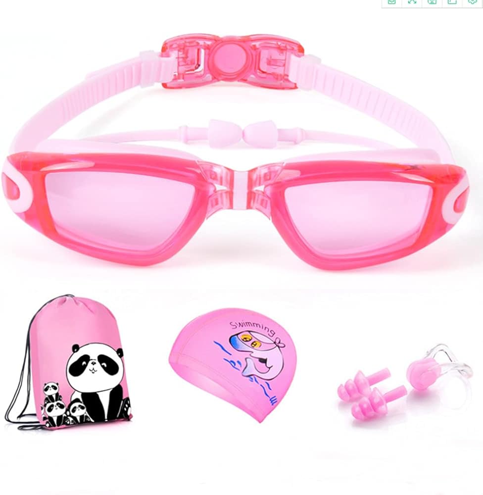 Cuffia Da Piscina In Silicone Per Bambini - Impermeabile E Carina 4-12 Anni - Foto 12