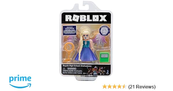 Amazon Com Roblox Gold Collection Royale High School Enchantress - amazon com roblox gold collection royale high school enchantress single figure pack with exclusive virtual item code original version toys games