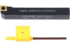 Accusize Industrial Tools 1/2'' Left Hand Sclc L-08-3a Toolholder, 2370-6006