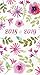 2018-2019 Watercolor Flowers 2-Year Pocket Planner