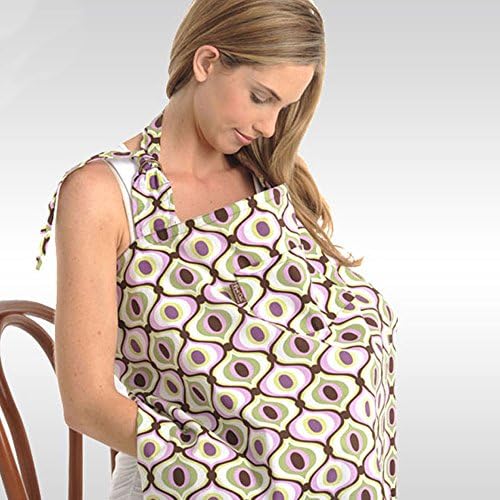Meteory Multifunction Portable Nursing Cover Cloth BreastFeeding Skirt Lactating Towel For New Born Front Baby, Breastfeeding Babies With Privacy Neckline(Coffee)