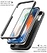 iPhone Xs Rugged Case, iPhone X Rugged Case, Poetic Revolution [360 Degree Protection][Built-in-Screen Protector] Full-Body Rugged Heavy Duty Case for Apple iPhone X (2017)/iPhone Xs (2018) - Black