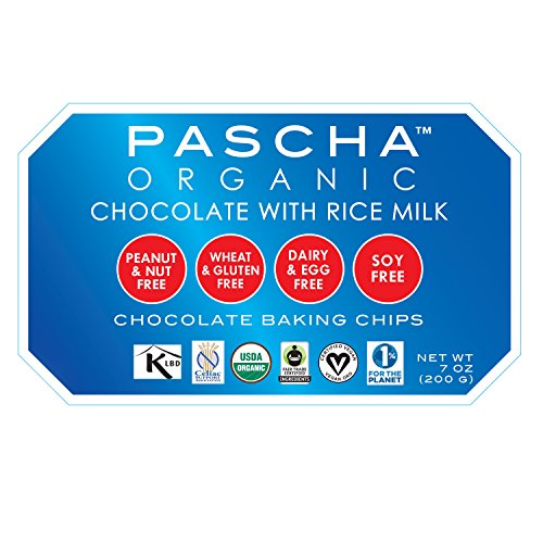 Pascha Organic Chocolate Chip with Rice Milk, 7 Ounce (Pack of 8)