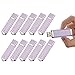 TOPESEL 10PCS 1GB USB 2.0 Flash Drive -Bulk Pack-Memory Storage New Style Thumb Stick Light Purple