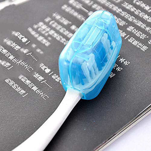 Toothbrush Cover Protector Camping Cleaning Cover 5 Pcs For Home Travel