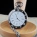 YouYouPifa Fashionable Open Cover Roman Numerals Carved Big Pocket Watch