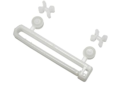 Gardinia Schlaufengleiter Kunststoff weiß 5.9 10