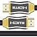 KIN&P HDMI Cable 3ft Ultra High Speed HDMI 2.0 (4K) HDMI Cables for Playstation PS3 PS4 PC Apple TV, Support 2160P,HD 1080P, 3D,4k,Ethernet,ARC