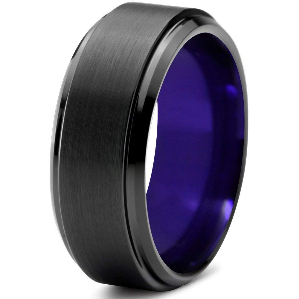 Tungsten Wedding Band Ring 4mm 6mm 8mm 10mm for Men Women