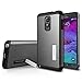 Spigen Tough Armor Designed for Samsung Galaxy Note 4 Case (2014) - Gunmetal