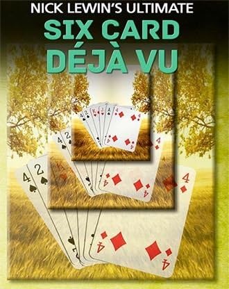 Nick Lewin's Six Card Déjà Vu | DVD | Card Magic | Stage | Parlor Performer