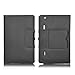 IVSO LG G PAD X8.3 Keyboard case Ultra-Thin Bluetooth Keyboard Portfolio Case - DETACHABLE Bluetooth Keyboard Stand Case / Cover for LG G PAD X8.3 Tablet (Black)