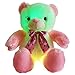 WEWILL Light up Teddy Bear Stuffed Animals Glow Colorful Soft Plush Toy, Nice Gift for Christmas, 20-Inch (Pink&White)