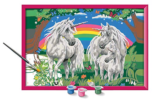 Ravensburger CreArt 28908 - Fabelhafte Einhornwelt - Malen nach Zahlen Delfine für Kinder ab 9 Jahre – Bild 4